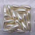 Fashion DIY Beads Plastic Bead White Drop Pearls